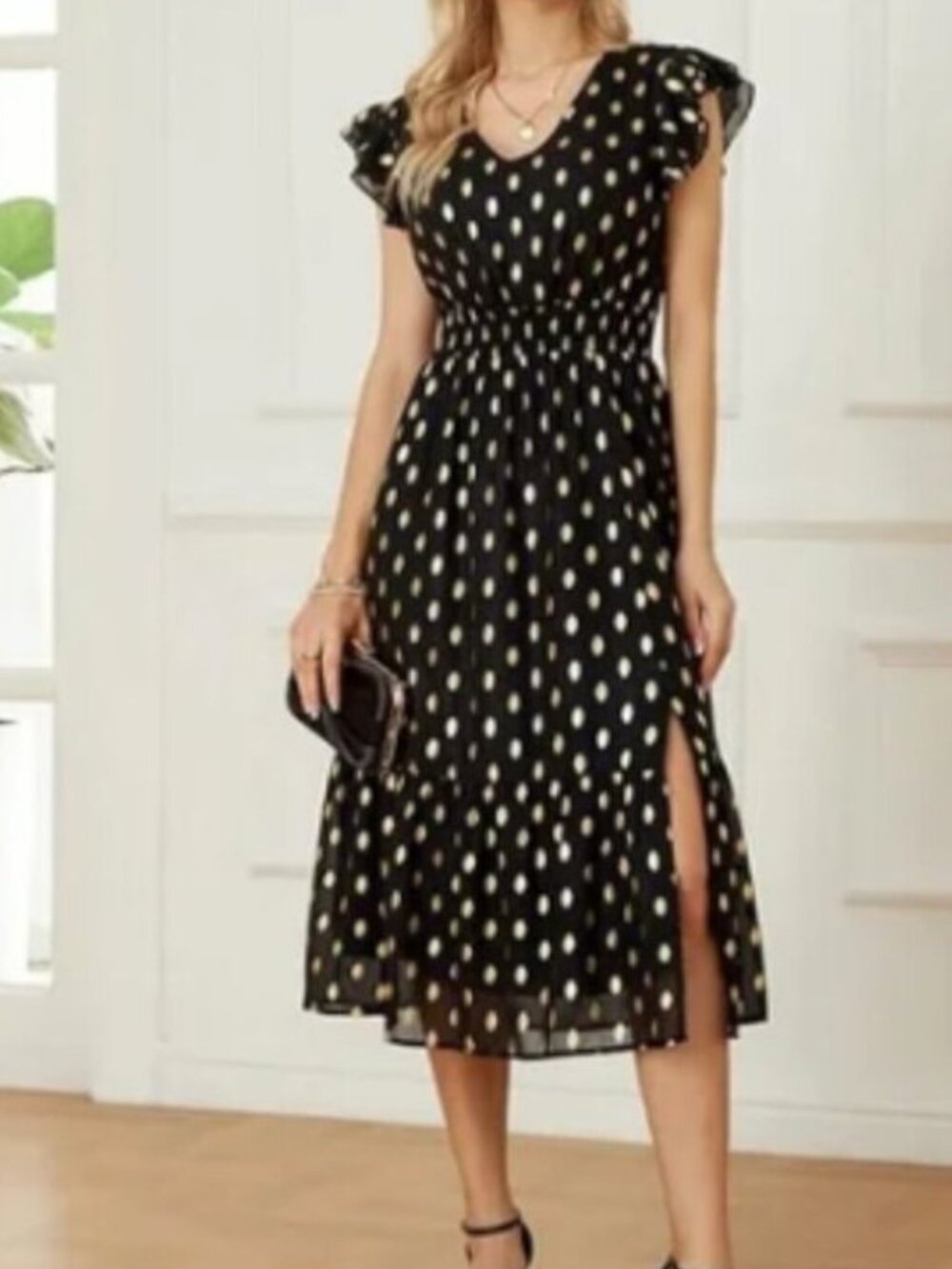 GRACE KARIN BLACK DRESS